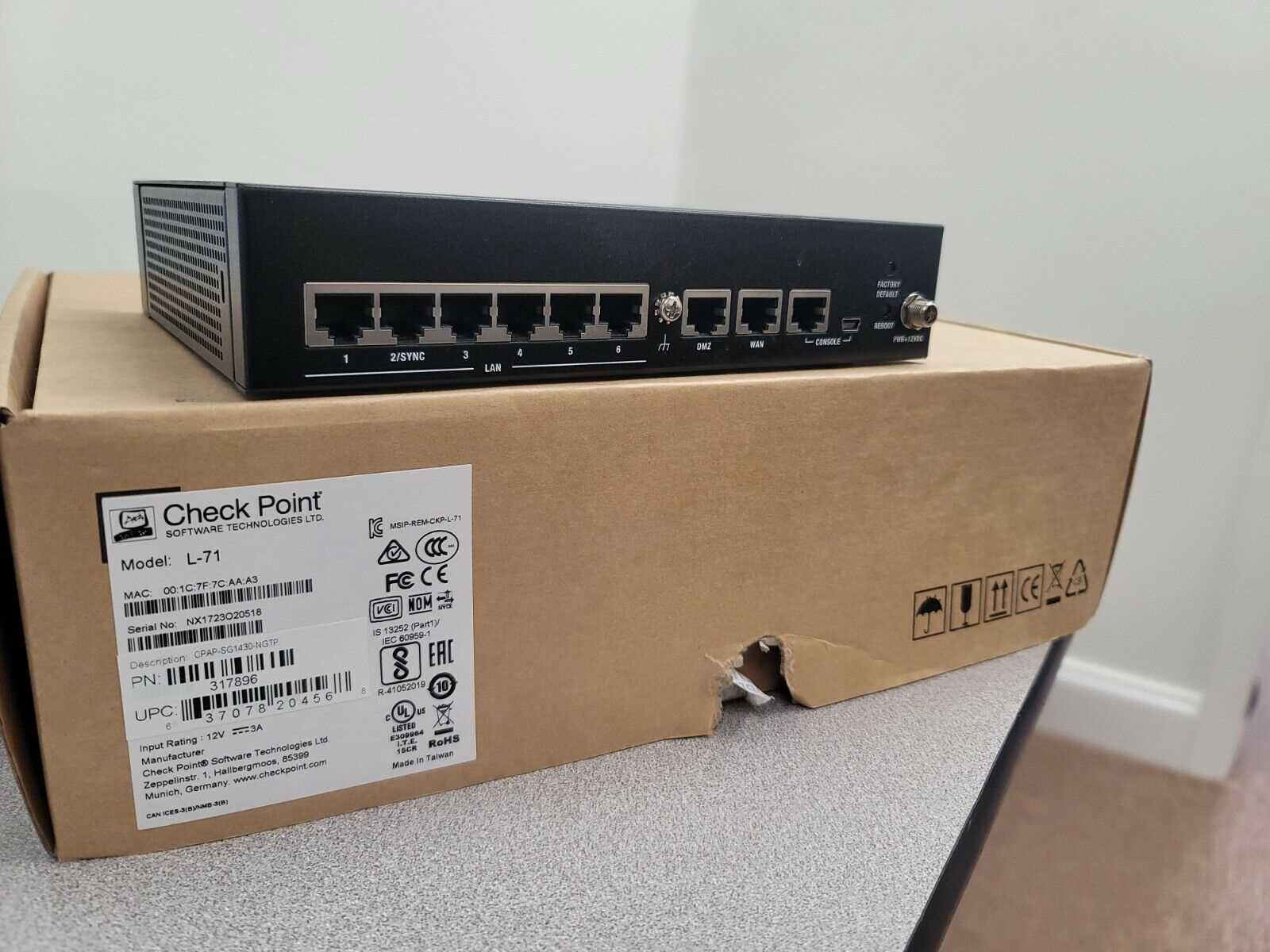 checkpoint-1595-datasheet checkpoint-1595-datasheet